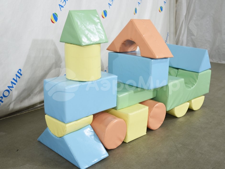 Набор мягких модулей «Паровозик»