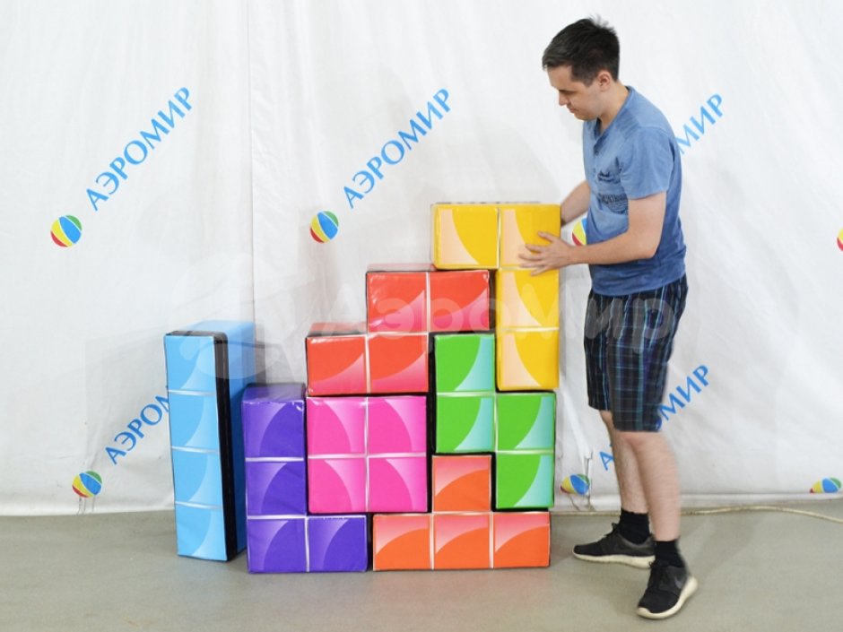 Тетрис — набор мягких игровых модулей для игр, творчества и развития