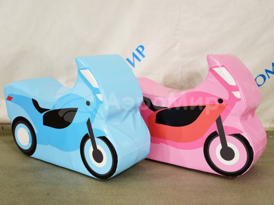 Мягкий модуль Мотоцикл — кресло-качалка