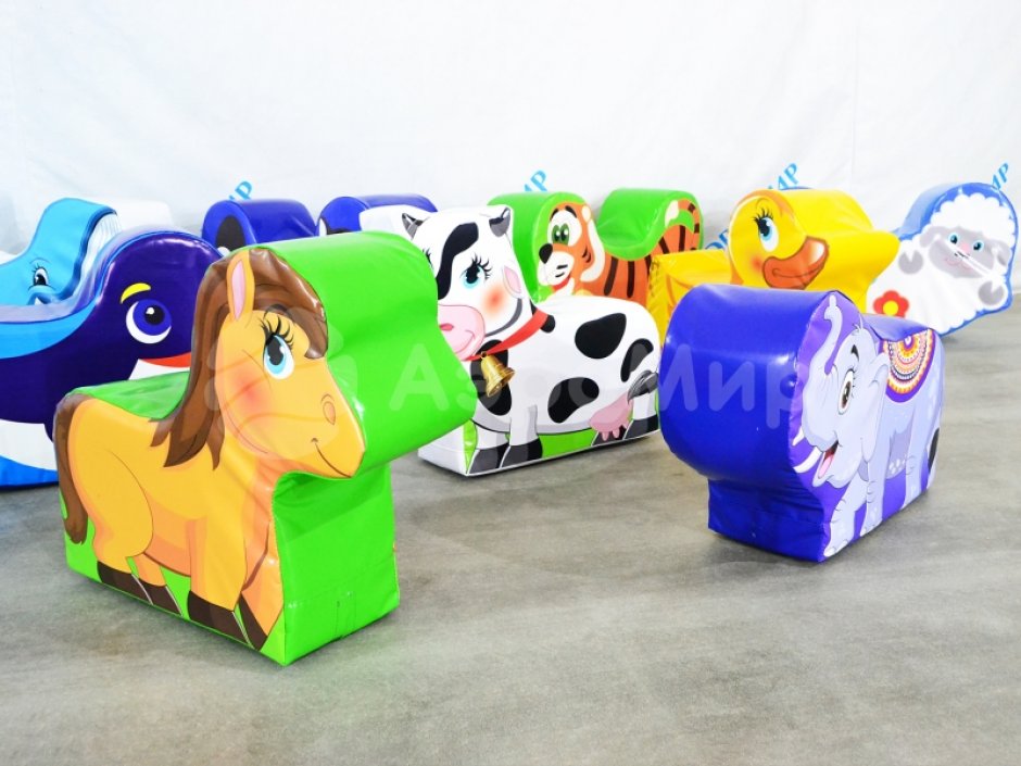 Мягкая фигура-кресло Лошадка — Пони