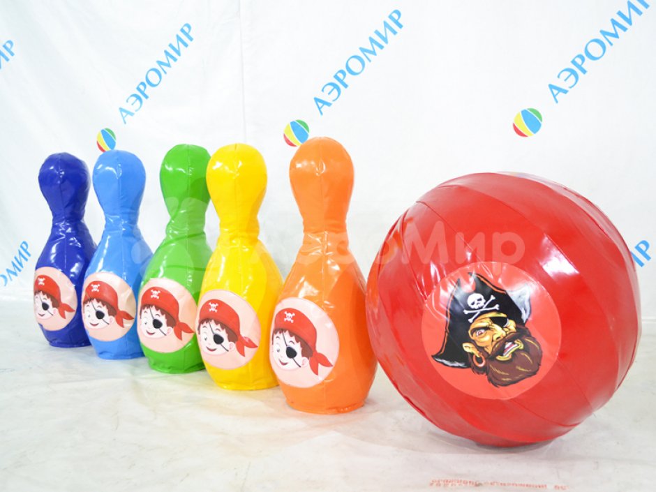 Детский мягкий боулинг