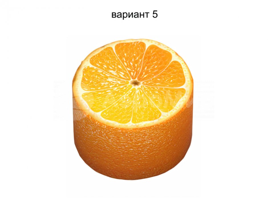 Мягкий круглый пуф