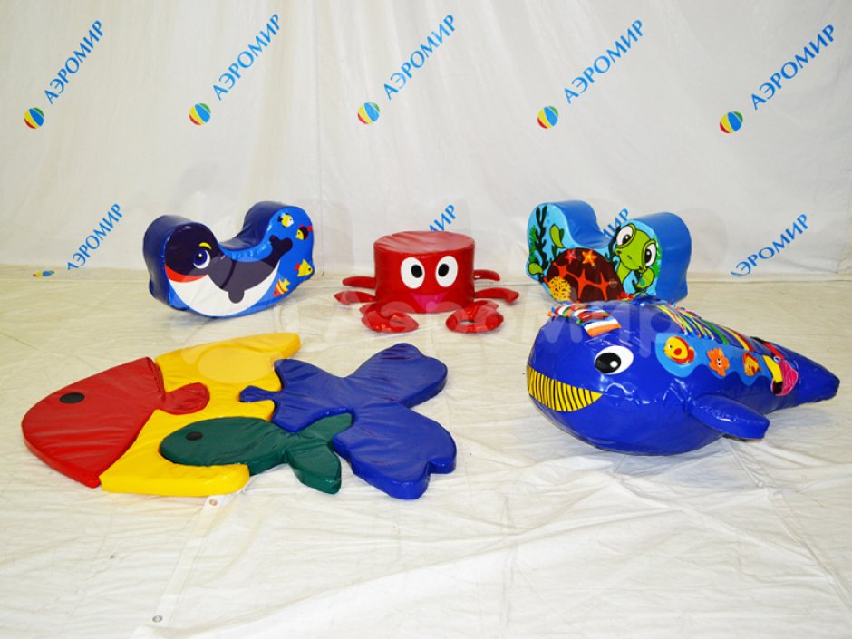 Мягкая фигура-пуф «Крабик»