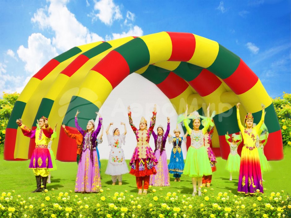 Надувная сцена Арочная-1