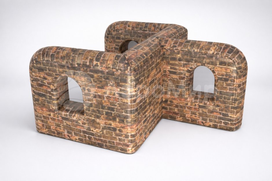 Надувное укрытие Крепость тактическая фигура