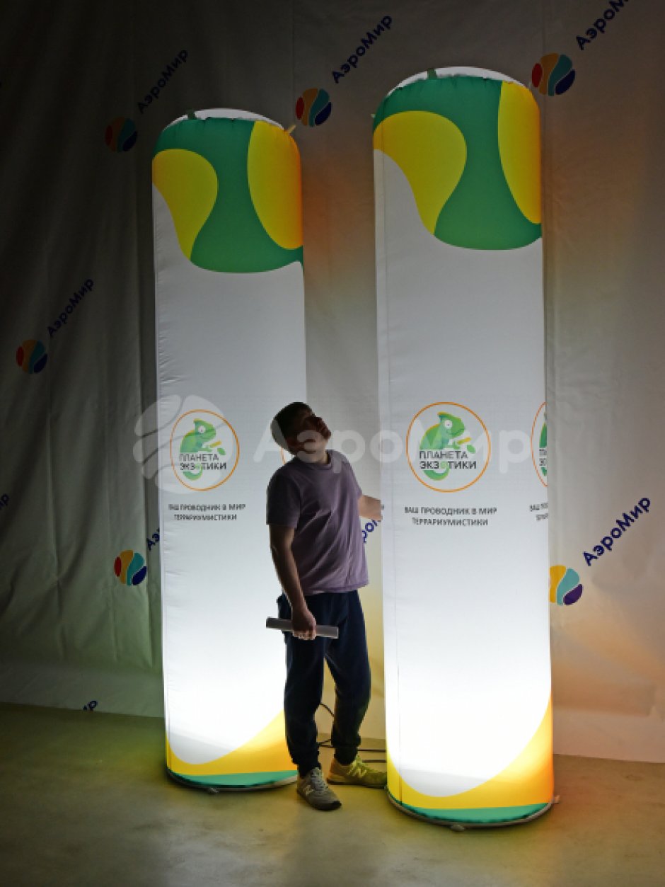 Надувная колонна — для рекламы и оформления мероприятий