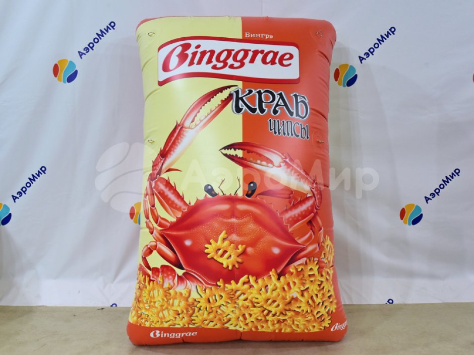 Надувная пачка чиспов