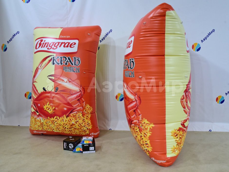 Надувная пачка чиспов