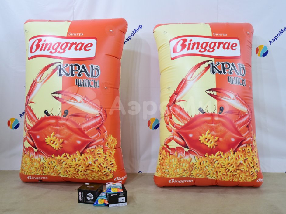 Надувная пачка чиспов