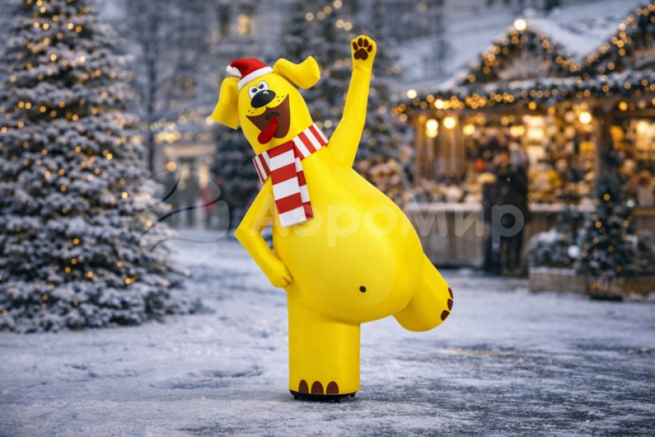 Надувная фигура с Машущей лапой