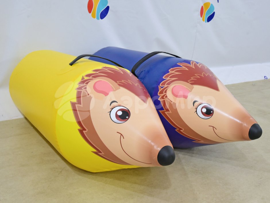 Надувная торпеда Скачки на ёжике — реквизит для эстафет, соревнований и веселых стартов