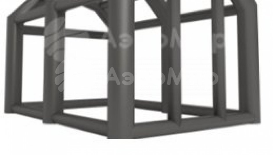 Надувное препятствие Здание