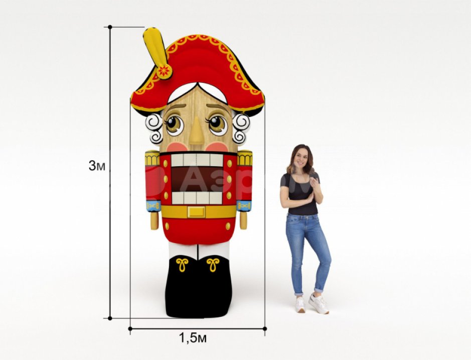 Надувной Щелкунчик