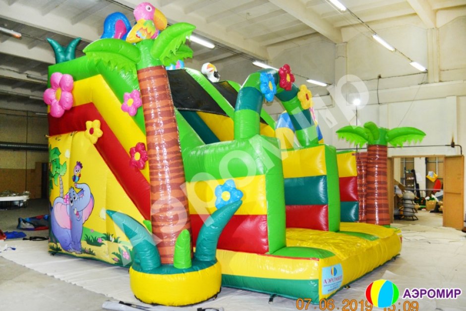 Надувной батут Лимпопо