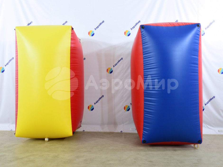 Надувная тактическая фигура Большой кирпич (Giant Brick) для игры в пейнтбол, нёрф, лазертаг и арчеритаг