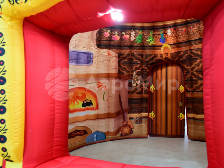 Надувной чайник-дом — для праздников, выставок и торговли