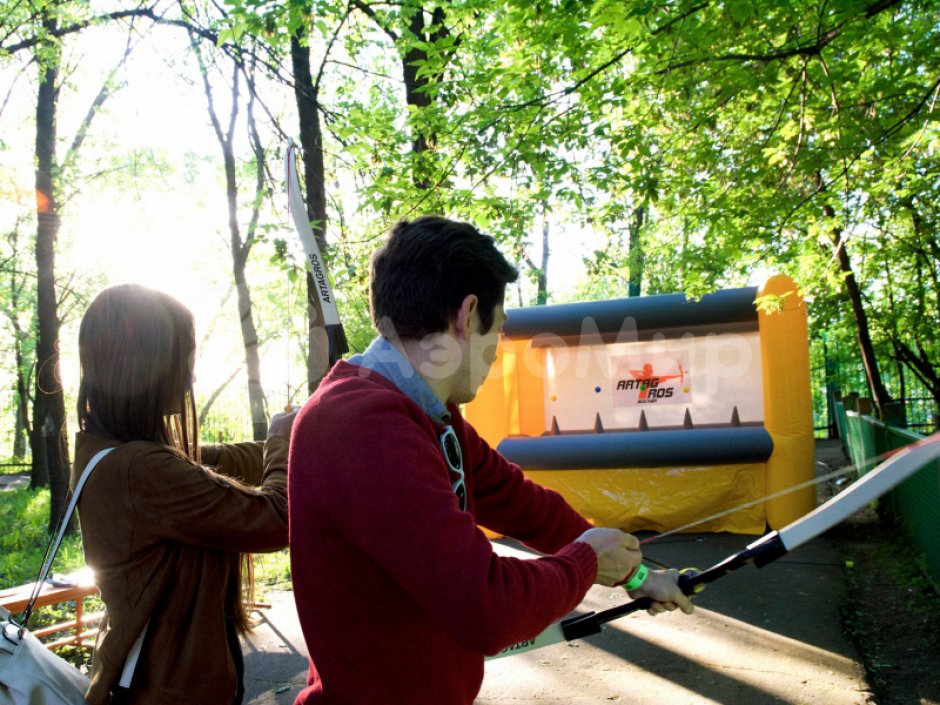 Надувной тир