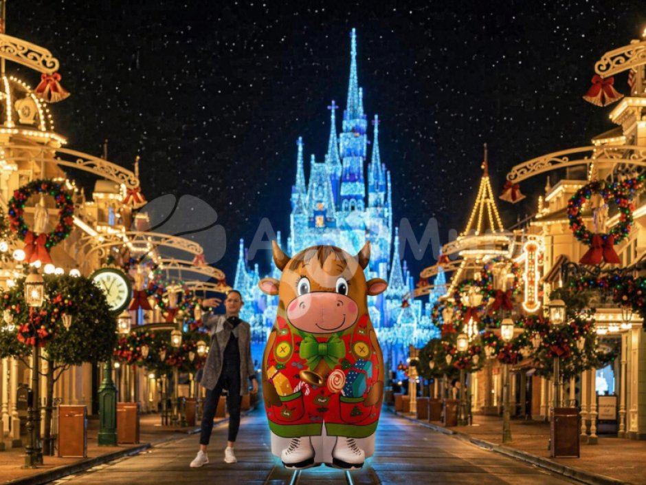 Надувная фигура Бычек