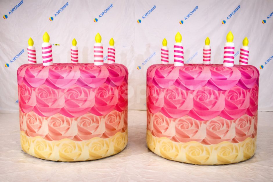 Надувной торт фигура декорация