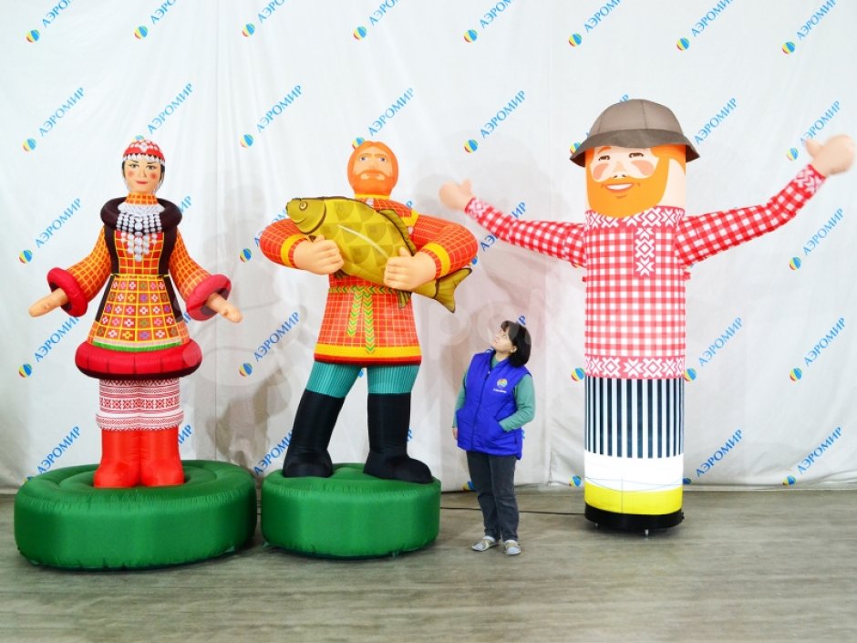 Надувные фигуры для праздников, рекламы и PR