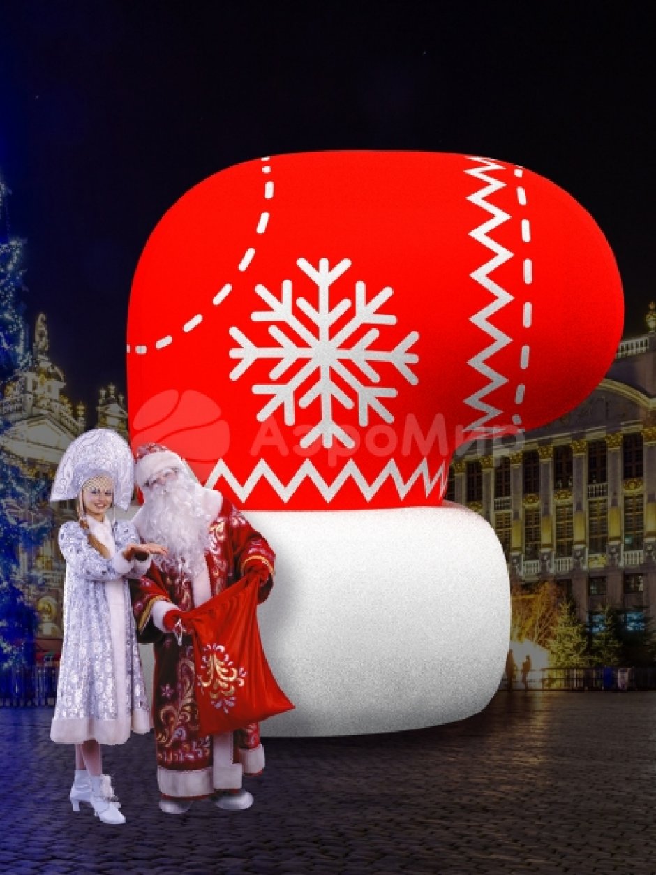 Фигура подвесная «Рождественский носок»