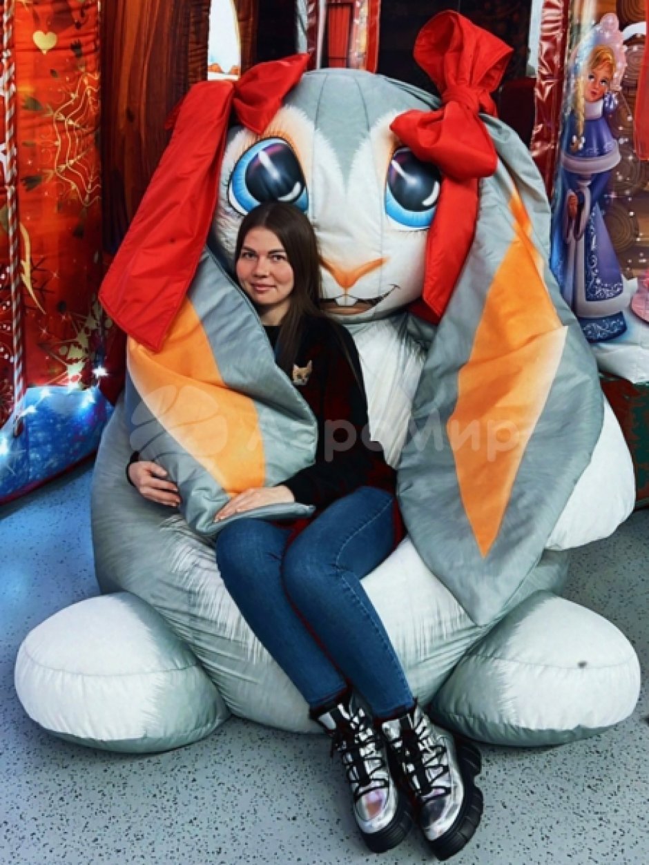 Кресло мешок Зайка для фотозоны и зоны отдыха