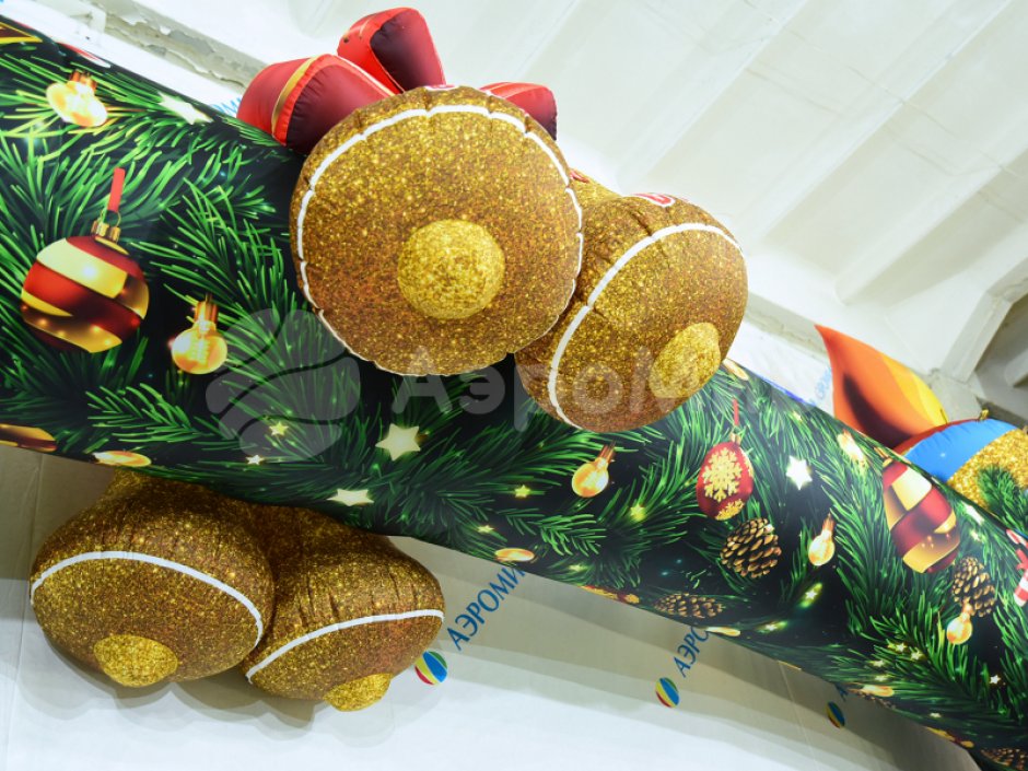 Новогодняя надувная арка «Рождество»