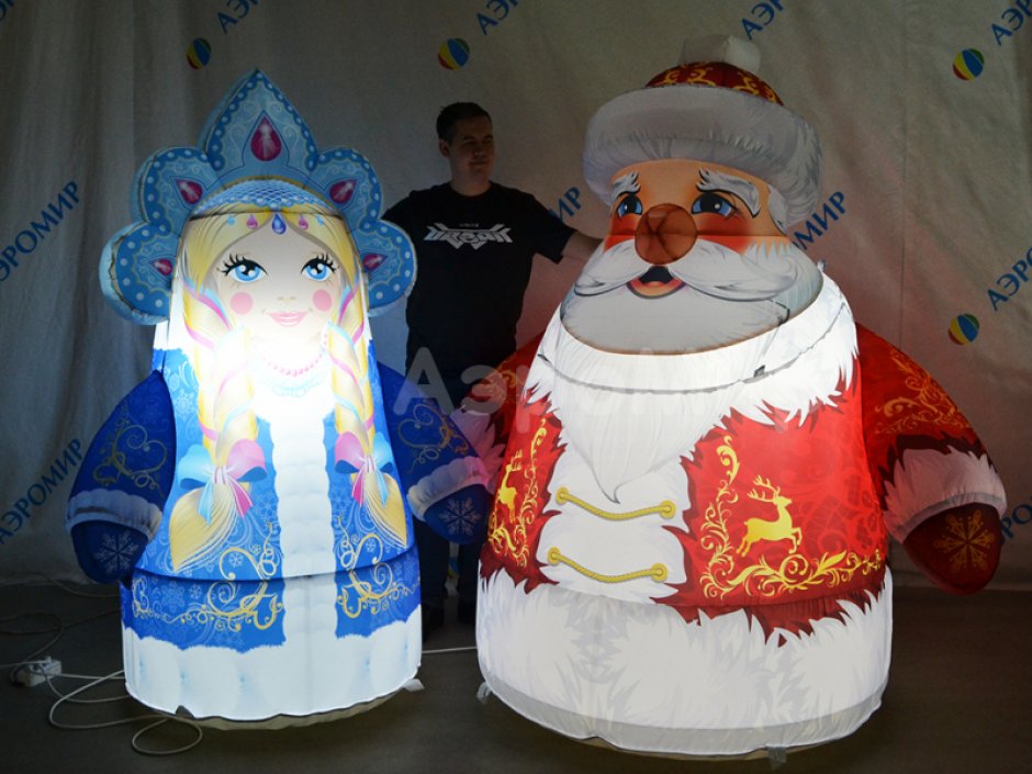 Комплект дуэт «Дед Мороз и Снегурочка» в комплектации лайт 2.0