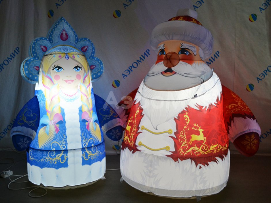 Комплект дуэт «Дед Мороз и Снегурочка» в комплектации лайт 2.0