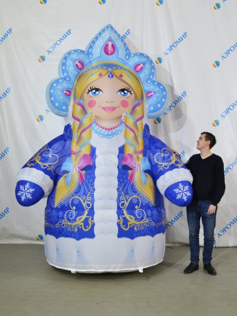 Надувная Снегурочка Лайт 2.0