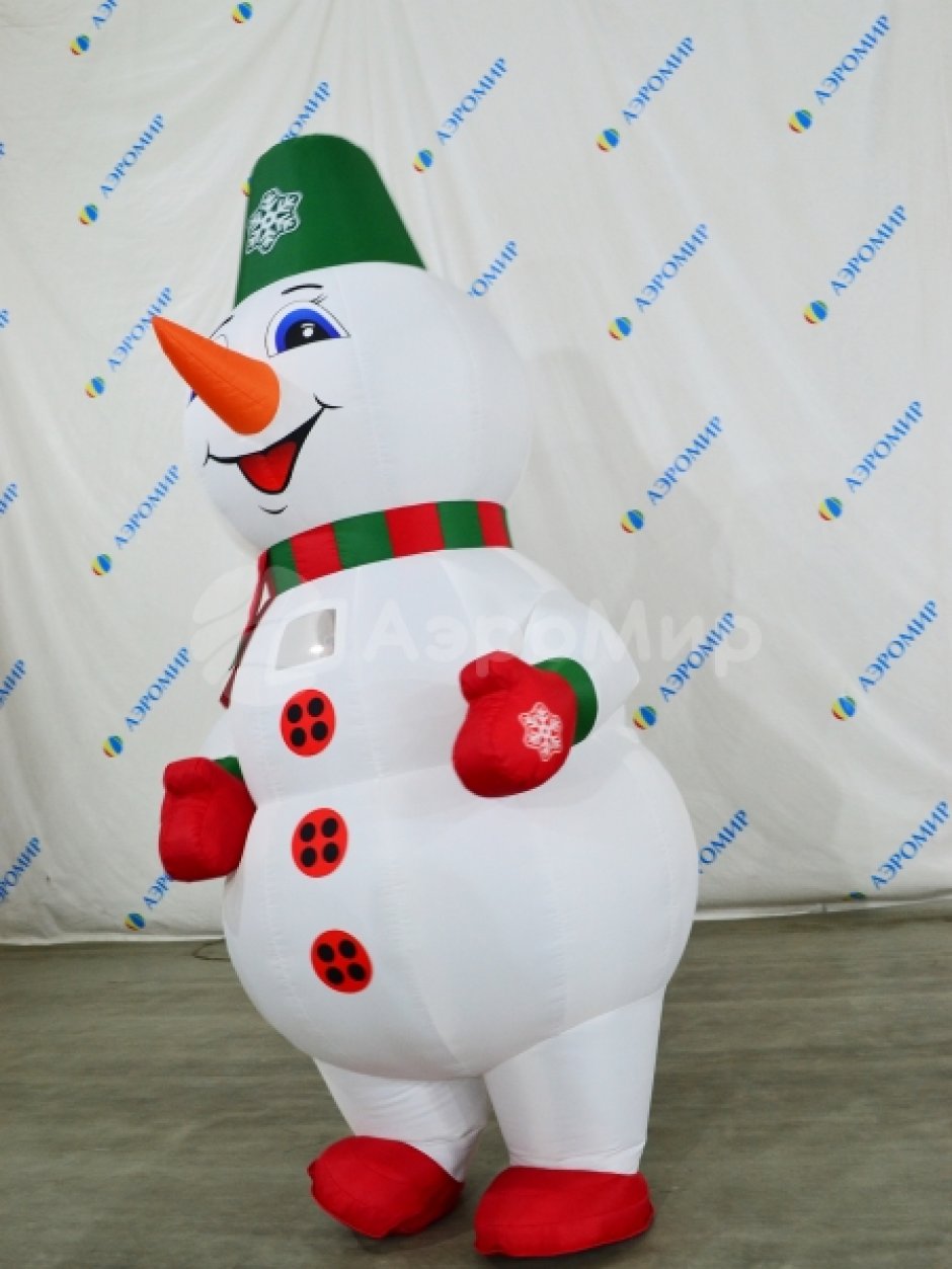 Пневмокостюм Снеговик (Не использовать, смотреть id 618)