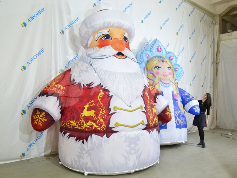 Надувная Снегурочка Лайт 2.0