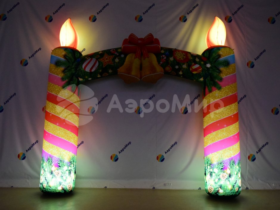 Новогодняя надувная арка «Рождество»