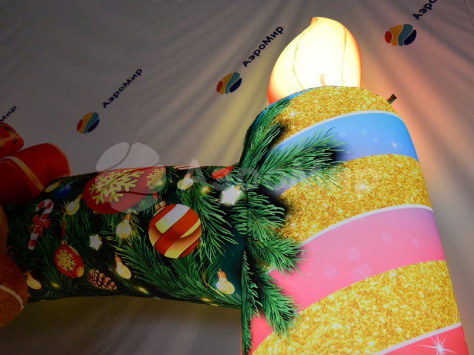 Новогодняя надувная арка «Рождество»