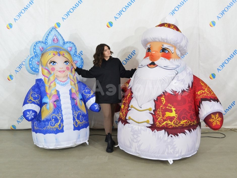 Надувная Снегурочка Лайт 2.0