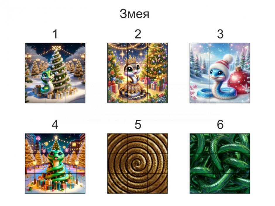 Новогодняя мозаика 