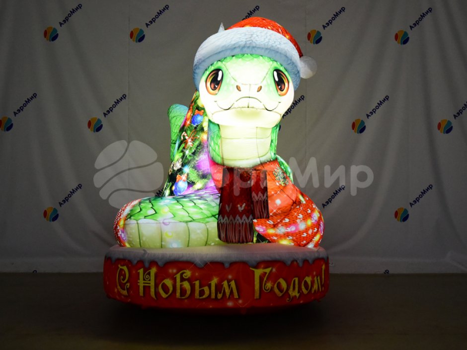 Новогодняя змейка