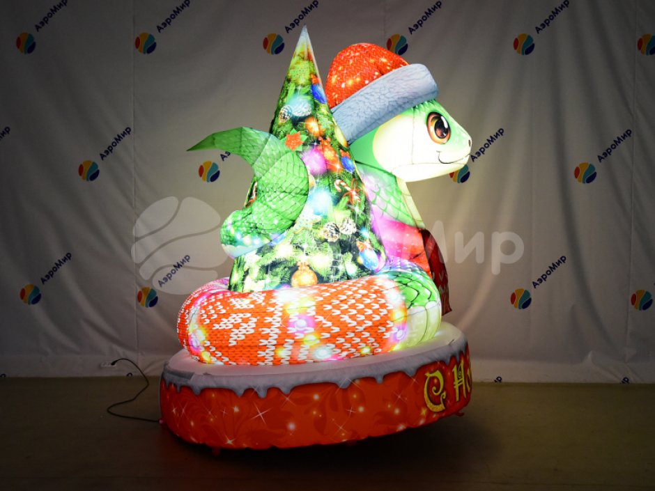 Новогодняя змейка