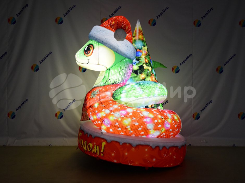 Новогодняя змейка