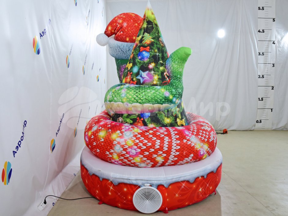 Новогодняя змейка