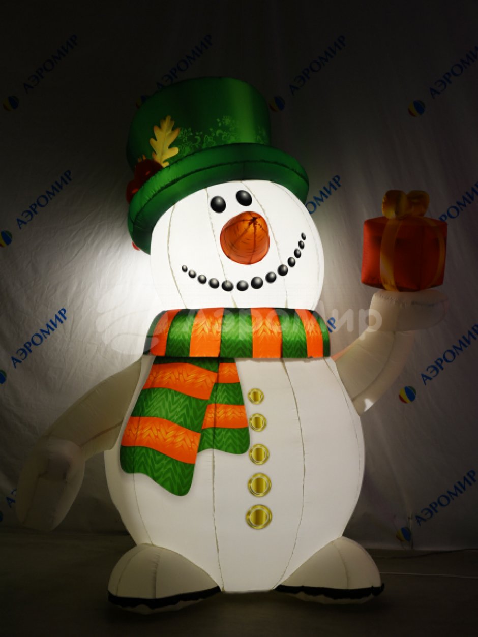 Комплект трио «Дед Мороз, Снегурочка, Снеговик» в комплектации Премиум 2.0