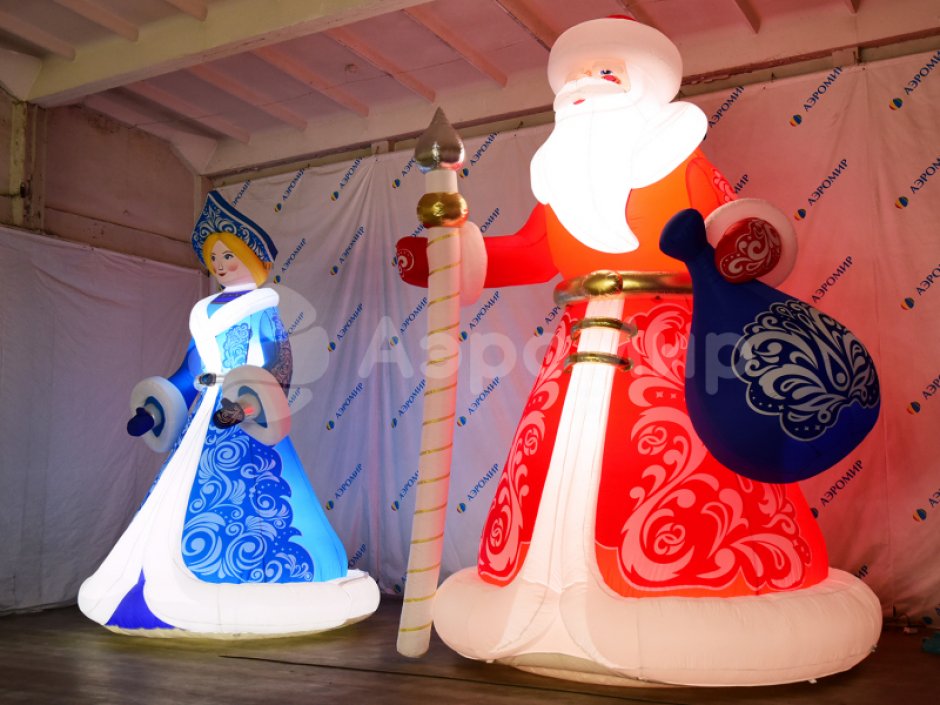 Новогодняя фигура Снегурочка, премиум — РАСПРОДАЖА ОСТАТКОВ ИЗ НАЛИЧИЯ, БОЛЬШЕ НЕ БУДЕТ РЕАЛИЗОВАНО ПОД ЗАКАЗ!