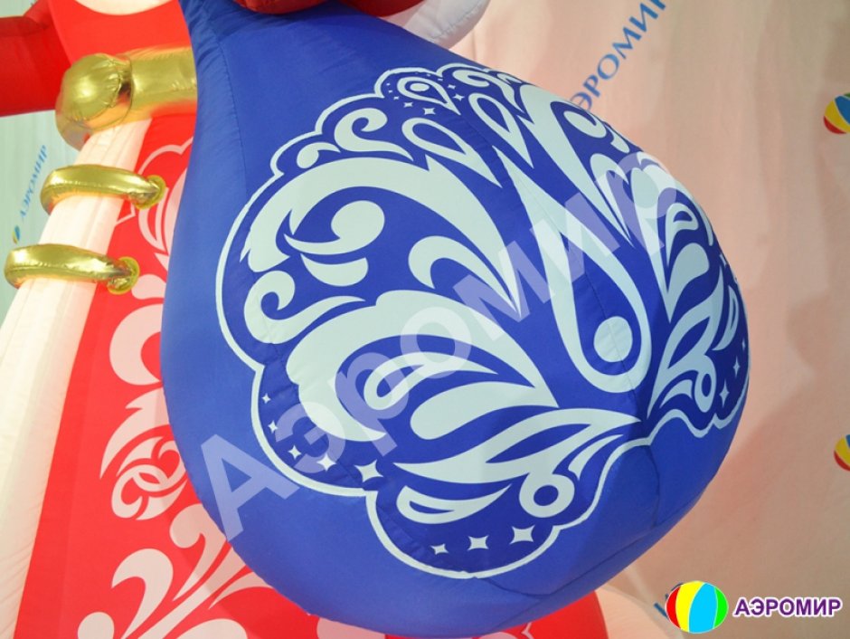 Надувная фигура Дед Мороз премиум — РАСПРОДАЖА (Снято с производства)