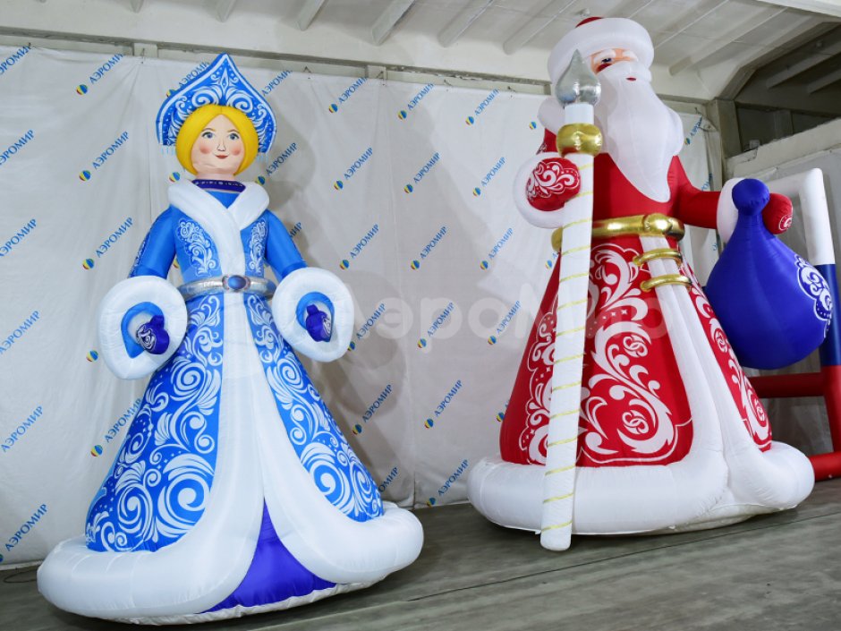 Новогодняя фигура Снегурочка, премиум — РАСПРОДАЖА ОСТАТКОВ ИЗ НАЛИЧИЯ, БОЛЬШЕ НЕ БУДЕТ РЕАЛИЗОВАНО ПОД ЗАКАЗ!