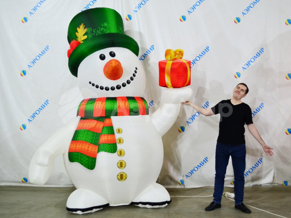 Комплект трио «Дед Мороз, Снегурочка, Снеговик» в комплектации Премиум 2.0