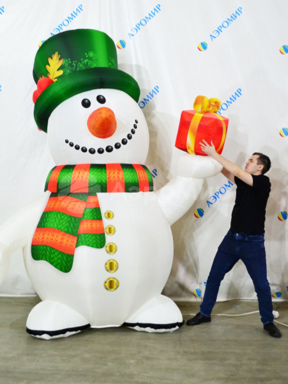 Комплект трио «Дед Мороз, Снегурочка, Снеговик» в комплектации Премиум 2.0