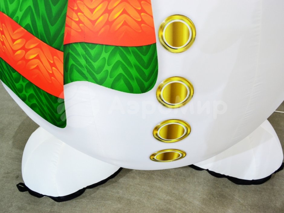 Надувной Снеговик Премиум 2.0 для оформления праздничной площадки