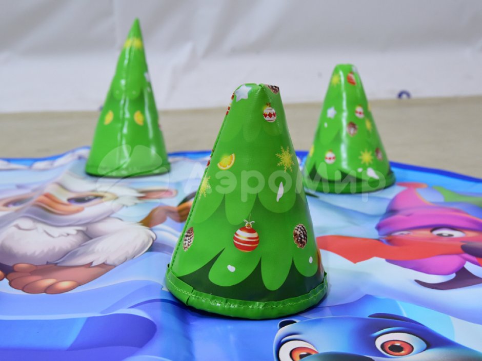 Командный игровой реквизит Напольный кольцеброс для детей