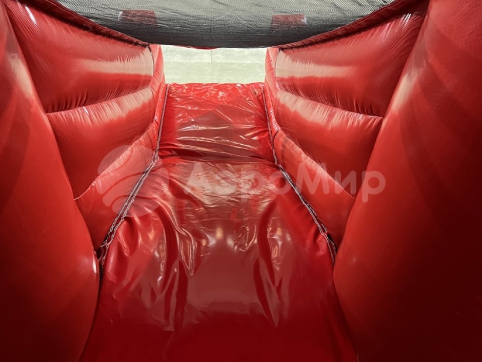 Надувной батут для бизнеса — изба Деда Мороза