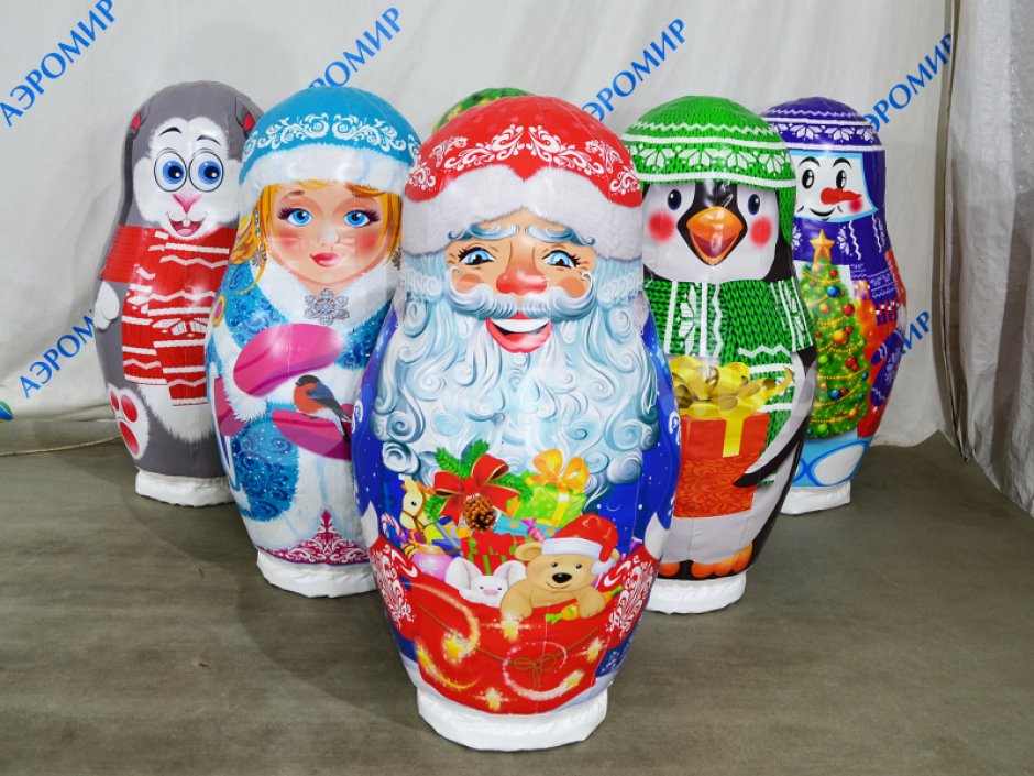 Кегля герметичная — надувная фигура